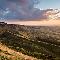 Buy canvas prints of Charlesworth sunset by Andrew Kearton