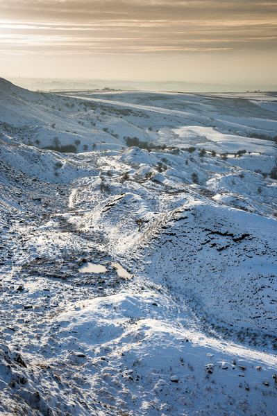 Coombes edge in winter Picture Board by Andrew Kearton