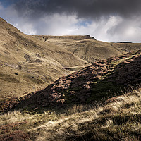 Buy canvas prints of Doctor's Gate, Glossop by Andrew Kearton