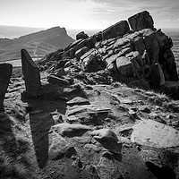Buy canvas prints of The Roaches, Staffordshire by Andrew Kearton