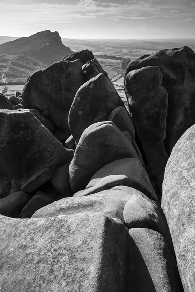Rocky forms at The Roaches Picture Board by Andrew Kearton