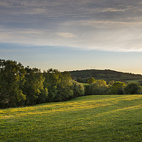 Buy canvas prints of A peaceful summer evening by Andrew Kearton