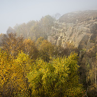 Buy canvas prints of Autumn at Millstone edge, Peak District by Andrew Kearton