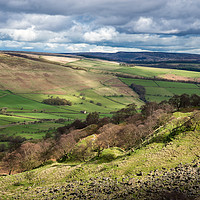 Buy canvas prints of Spring landscape in the Vale of Edale by Andrew Kearton