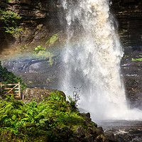Buy canvas prints of Hardraw Force, Yorkshire Dales, England by Andrew Kearton