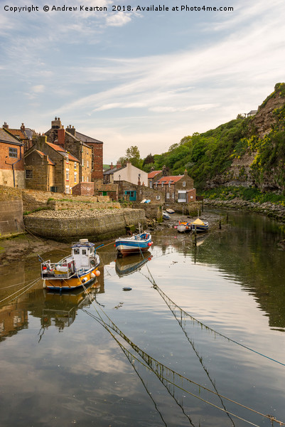 Staithes Beck, North Yorkshire Picture Board by Andrew Kearton