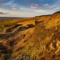Buy canvas prints of Coombes edge, Charlesworth, Derbyshire by Andrew Kearton