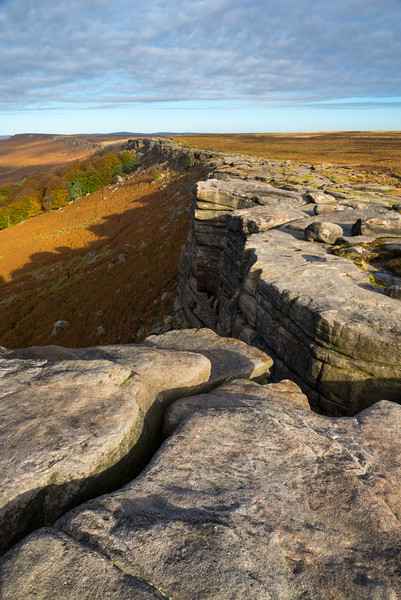 Stanage Edge, Peak District, England Picture Board by Andrew Kearton