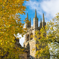 Buy canvas prints of Cathedral of the Peak, Tideswell, Derbyshire by Andrew Kearton