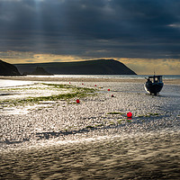 Buy canvas prints of Newport Sands, Pembrokeshire, Wales by Andrew Kearton