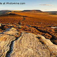 Buy canvas prints of Autumn on Hathersage Moor by Andrew Kearton