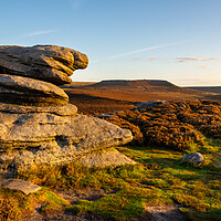 Buy canvas prints of Hathersage Moor in autumn by Andrew Kearton