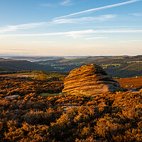 Buy canvas prints of Autumn morning in the Peak District by Andrew Kearton
