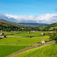 Buy canvas prints of Gunnerside, Swaledale, North Yorkshire by Andrew Kearton