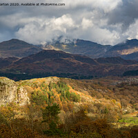 Buy canvas prints of Snowdonia in autumn by Andrew Kearton