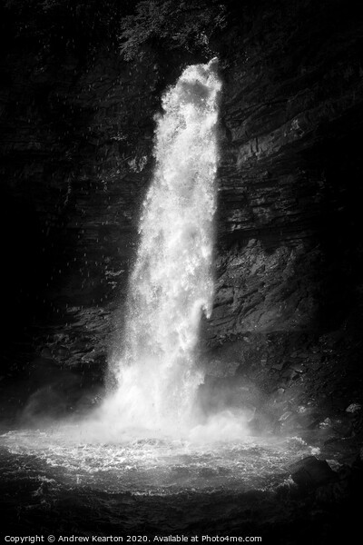 Hardraw Force, North Yorkshire Picture Board by Andrew Kearton