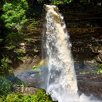 Buy canvas prints of Hardraw Force, North Yorkshire by Andrew Kearton