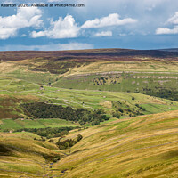 Buy canvas prints of Upper Swaledale, North Yorkshire, England by Andrew Kearton