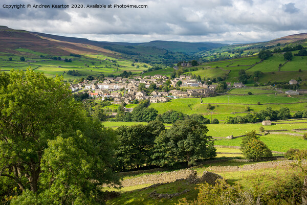 Reeth, North Yorkshire, England Picture Board by Andrew Kearton