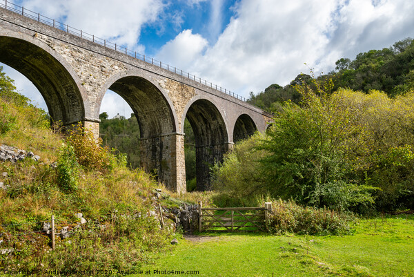 Headstone Viaduct, Monsal Head, Derbyshire Picture Board by Andrew Kearton