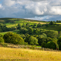 Buy canvas prints of Hills around Chunal, Glossop, Derbyshire by Andrew Kearton
