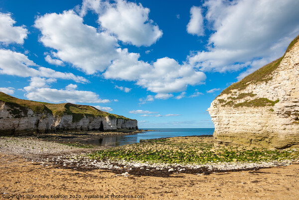 North Landing, Flamborough, North Yorkshire Picture Board by Andrew Kearton