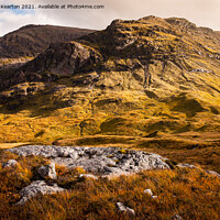 Buy canvas prints of Autumn light in the Scottish Highlands by Andrew Kearton