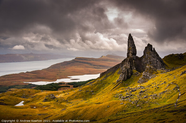 The Old Man of Storr, Isle of Skye, Scotland Picture Board by Andrew Kearton