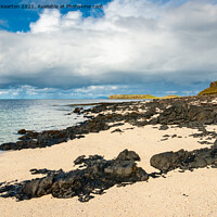 Buy canvas prints of Claigan Coral Beach, Isle of Skye by Andrew Kearton