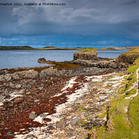 Buy canvas prints of Claigan Coral Beach, Isle of Skye by Andrew Kearton