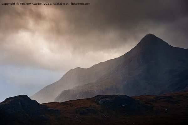 Drama in the Scottish Highlands Picture Board by Andrew Kearton