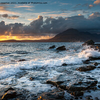 Buy canvas prints of Elgol beach, Isle of Skye, Scotland by Andrew Kearton