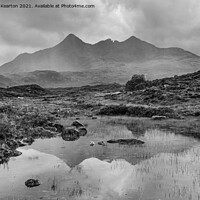 Buy canvas prints of The Cuillins seen from Sligachan, Isle of Skye, Scotland by Andrew Kearton
