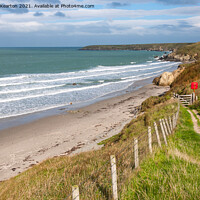 Buy canvas prints of Penllech beach, Llyn Peninsula, North Wales by Andrew Kearton