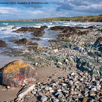 Buy canvas prints of Penllech beach, Llyn Peninsula, North Wales by Andrew Kearton