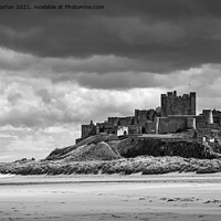 Buy canvas prints of Bamburgh Castle, Northumberland by Andrew Kearton