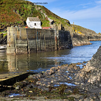 Buy canvas prints of Porthgain Harbour, Pembrokeshire, Wales by Andrew Kearton
