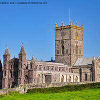Buy canvas prints of St David's Cathedral, Pembrokeshire, Wales by Andrew Kearton