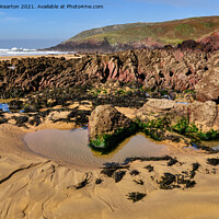 Buy canvas prints of Freshwater West, Pembrokeshire by Andrew Kearton