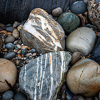 Buy canvas prints of Colours in the rocks on a Pembrokeshire beach by Andrew Kearton