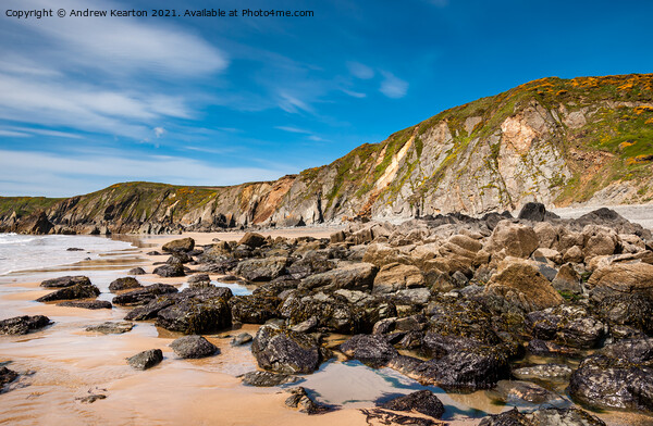 Marloes Sands, Pembrokeshire, Wales Picture Board by Andrew Kearton
