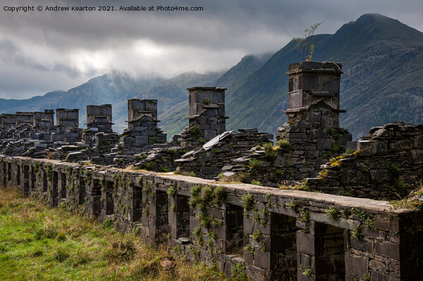 Anglesey Barracks, Dinorwig quarry, Llanberis Picture Board by Andrew Kearton