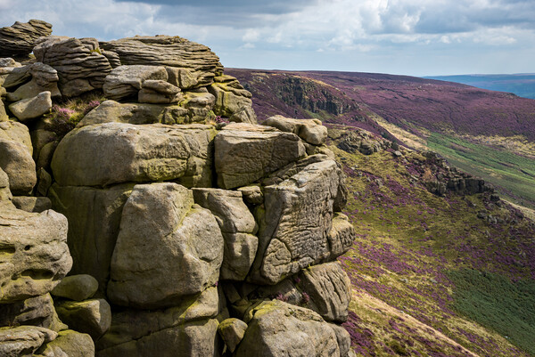 Upper Tor, Kinder Scout, Derbyshire Picture Board by Andrew Kearton
