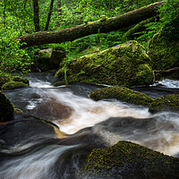 Buy canvas prints of Wyming Brook, Sheffield, England by Andrew Kearton