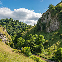 Buy canvas prints of Summer in Dovedale, Peak District, England by Andrew Kearton