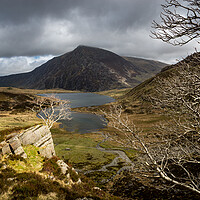 Buy canvas prints of Dramatic scenery at Cwm Idwal, Snowdonia by Andrew Kearton