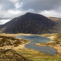 Buy canvas prints of Llyn Idwal and Pen-yr-Ole-Wen, Snowdonia by Andrew Kearton