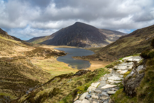 Cwm Idwal, Snowdonia, North Wales Picture Board by Andrew Kearton
