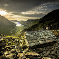 Buy canvas prints of Mountain Refuge  by John Malley