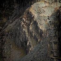 Buy canvas prints of Honister Slate Mine in the English Lake District by John Malley